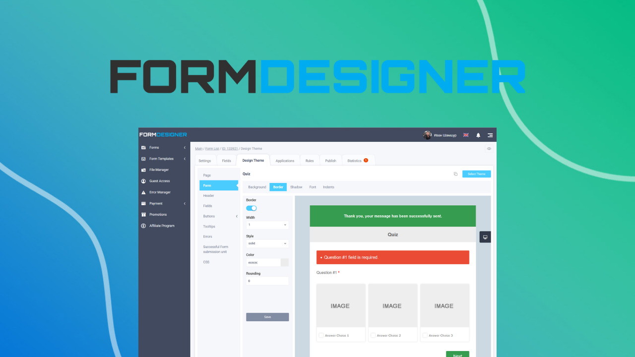 FormDesigner - lead gen tools