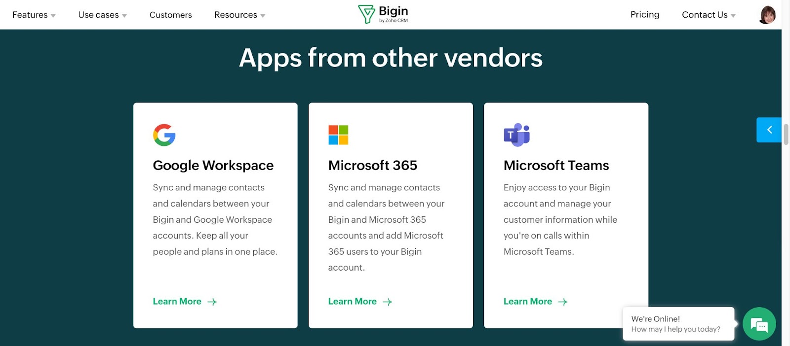 Use Zoho Bigin to Turn Spreadsheets into a Sales Pipeline That Closes Deals 5 Zoho Bigin integrates with other popular platforms