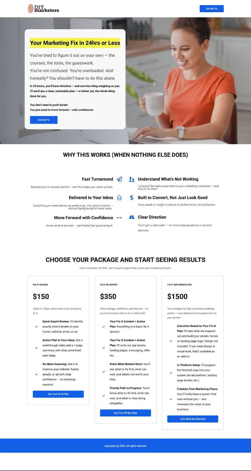 Build a Zoho Website That Works as Hard as You Do 5 zoho websites- landing page