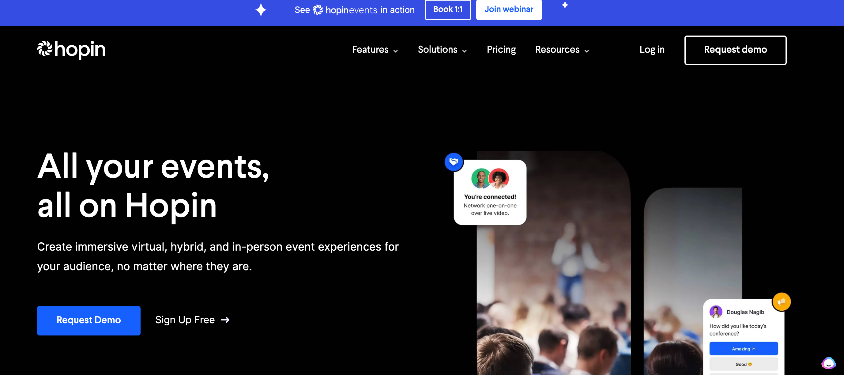 2023's Top Virtual Events Platforms: What You Need to Know 12 virtual sessions on hopin