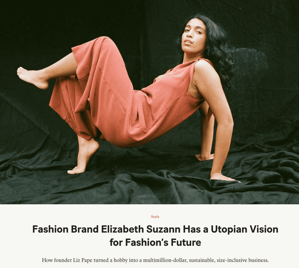 fashion brand embraces marketing advantage