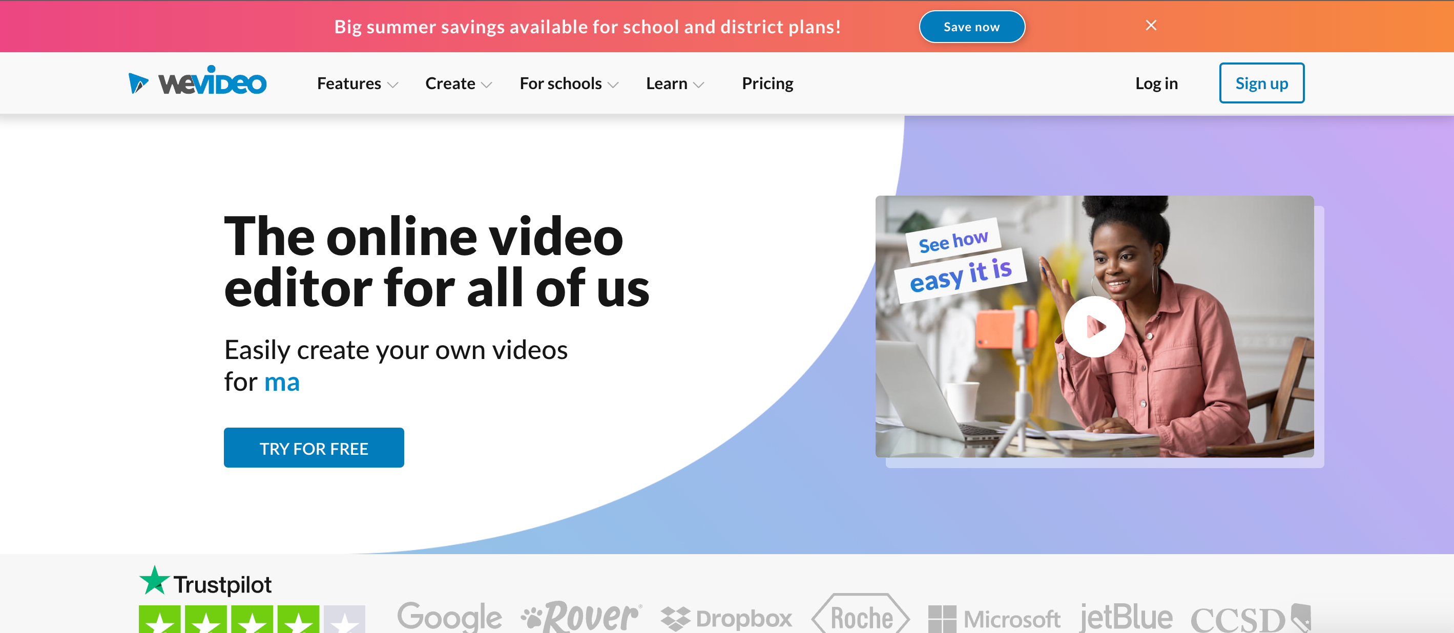 10 Best Tools for Animated Marketing Videos 3 wevideo video marketing